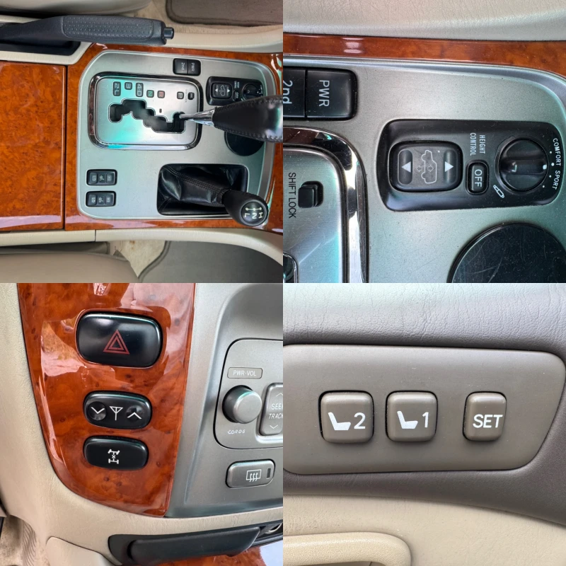 Toyota Land cruiser J100-4.2D-АВТОМАТ-НАВИГАЦИЯ-7местен-TVx2-УНИКАТ!!!, снимка 17 - Автомобили и джипове - 51652901