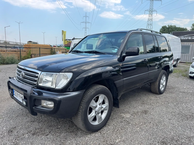 Toyota Land cruiser J100-4.2D-АВТОМАТ-НАВИГАЦИЯ-7местен-TVx2-УНИКАТ!!!, снимка 2 - Автомобили и джипове - 51652901