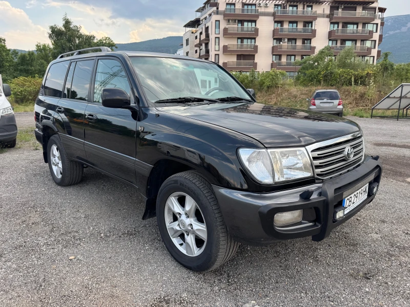 Toyota Land cruiser J100-4.2D-АВТОМАТ-НАВИГАЦИЯ-7местен-TVx2-УНИКАТ!!!, снимка 3 - Автомобили и джипове - 51652901