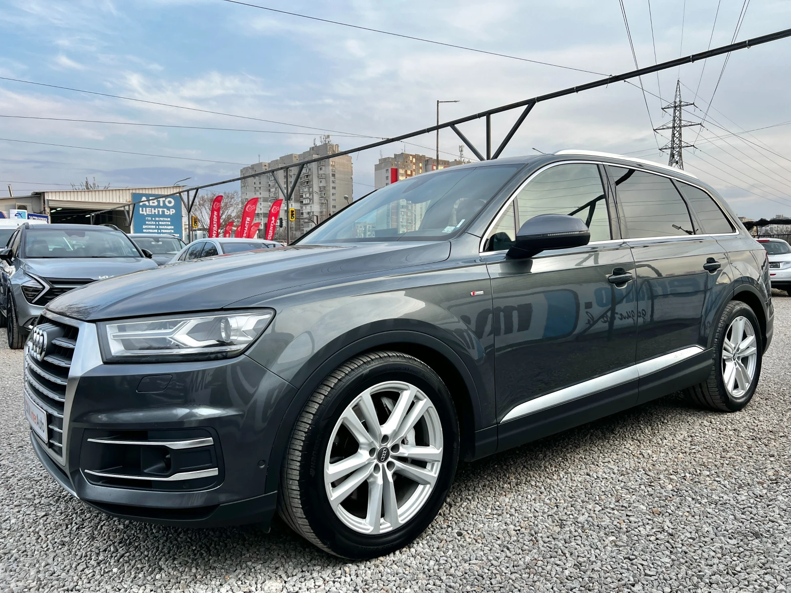 Audi Q7 3.0TDI QUATTRO S-LINE/6+ 1/ВАКУУМ/ПАНОРАМА/HEAD UP