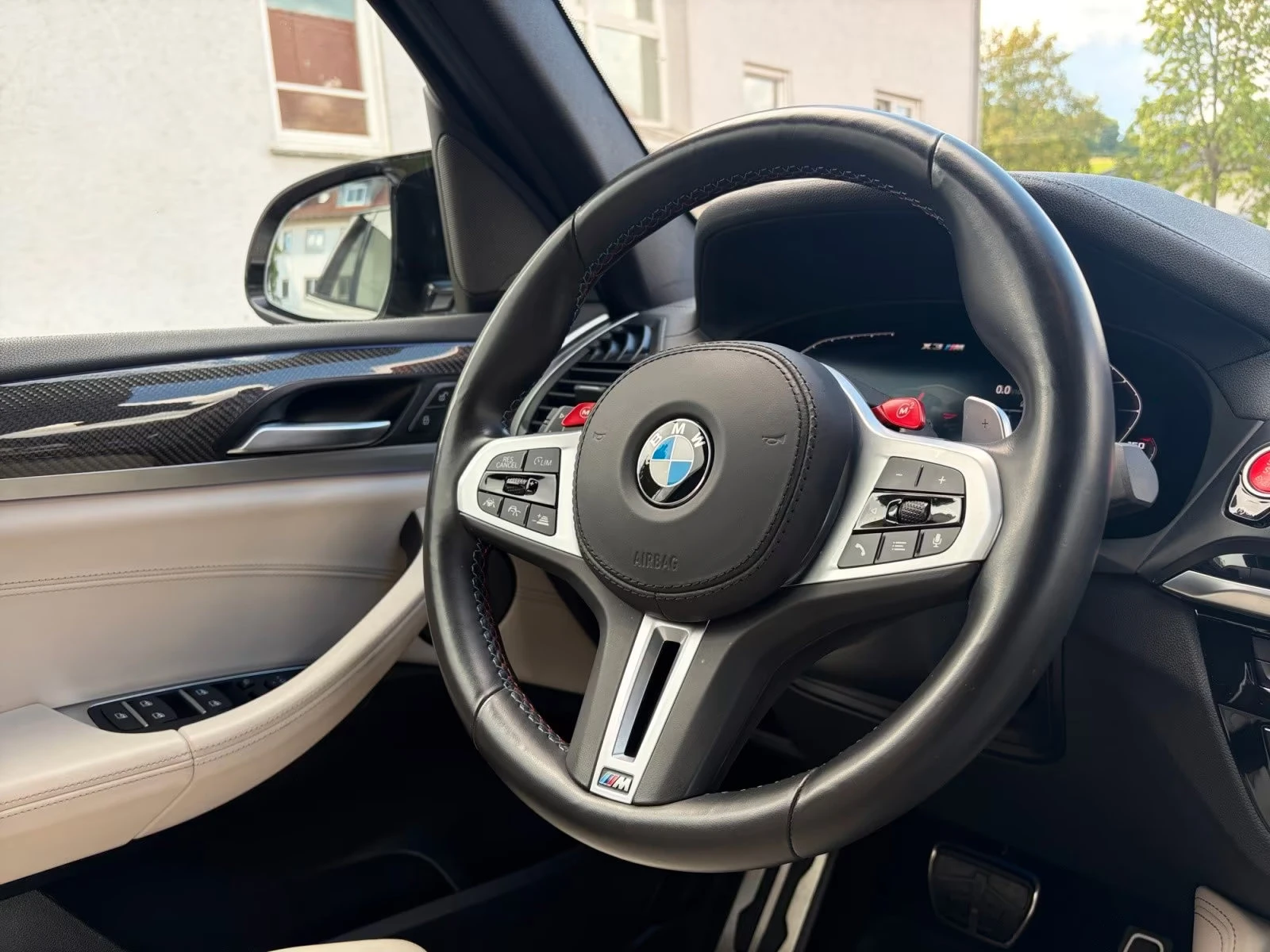 BMW X3 M COMPETITION/510HP/PANO/CARBON/HUD/H&K/437qpr, снимка 11 - Автомобили и джипове - 54997236
