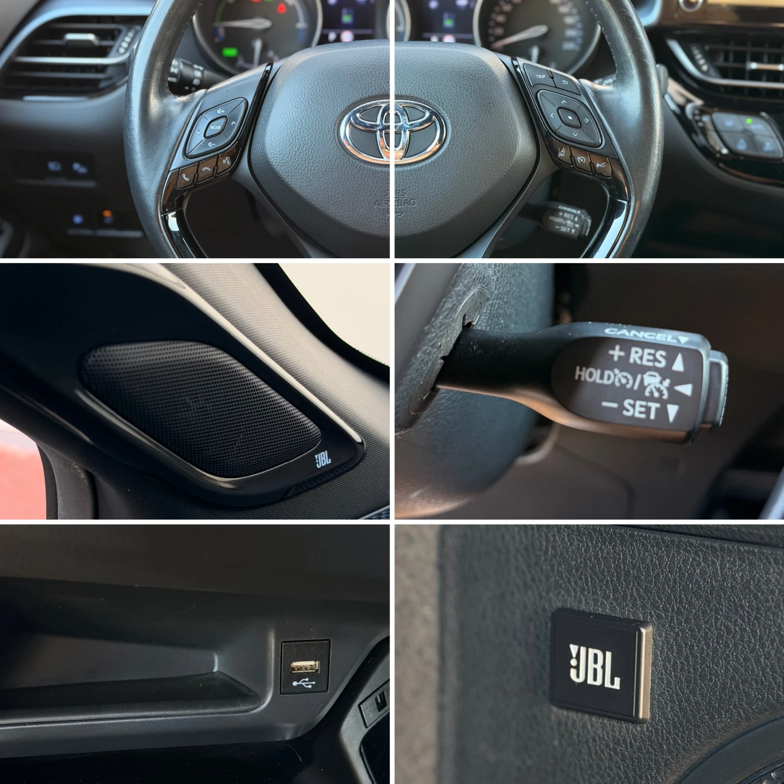 Toyota C-HR -Facelift-2.0 Hybrid-Keyless-Full-Navi-Led-JBL-, снимка 14 - Автомобили и джипове - 55711703