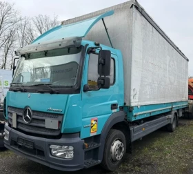 Mercedes-Benz 1220 Евро 6 2015г с щора и падащ борд 7.30/2.60/245