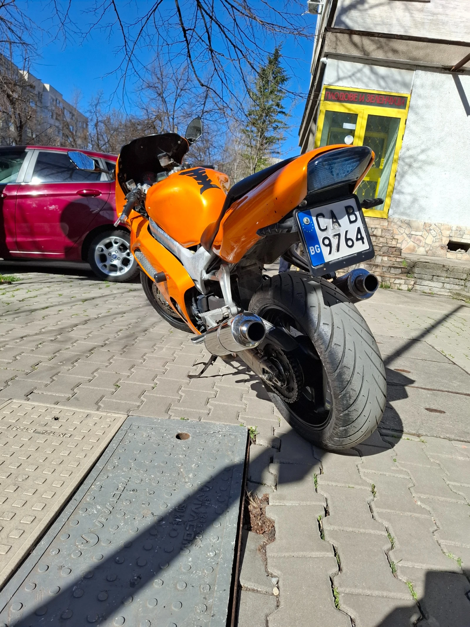 Honda Vtr, снимка 6 - Мотоциклети и мототехника - 54138838