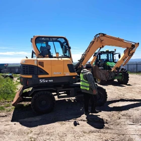  Hyundai Robex 55w-9a | Mobile.bg    2