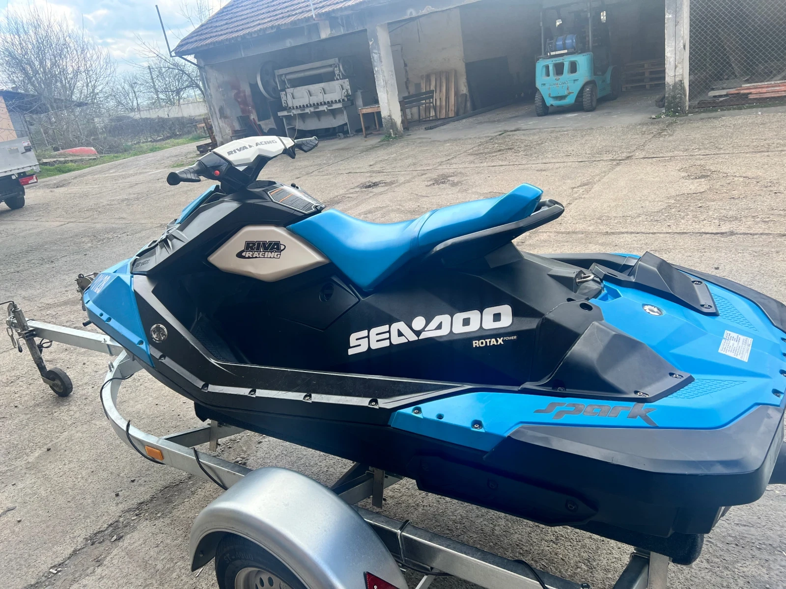 Джет Bombardier Sea Doo Spark 2UP/90HP/2017/TRIXX/RIVA RACING/TOP, снимка 8 - Воден транспорт - 55241769