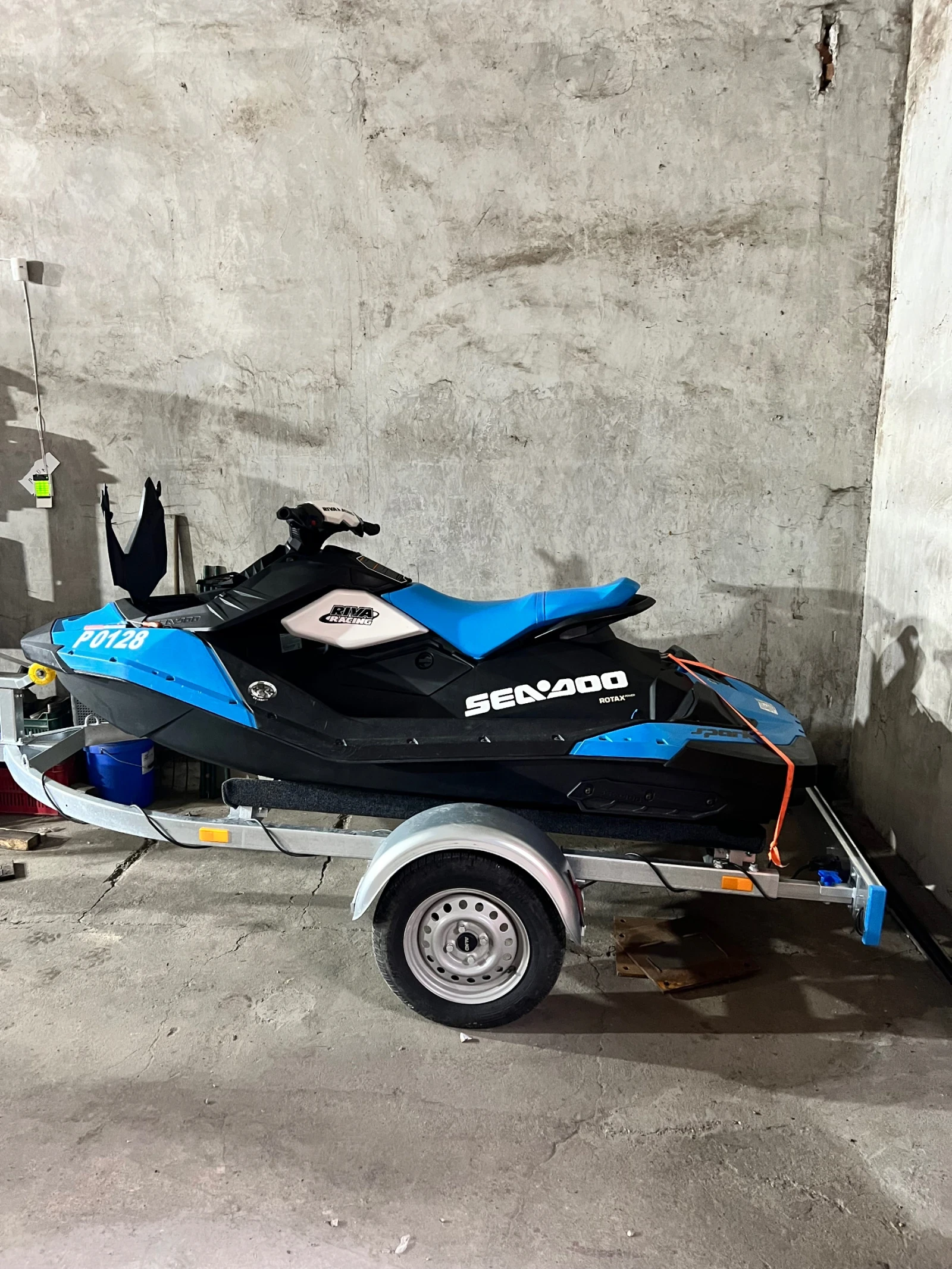 Джет Bombardier Sea Doo Spark 2UP/90HP/2017/TRIXX/RIVA RACING/TOP, снимка 5 - Воден транспорт - 55241769