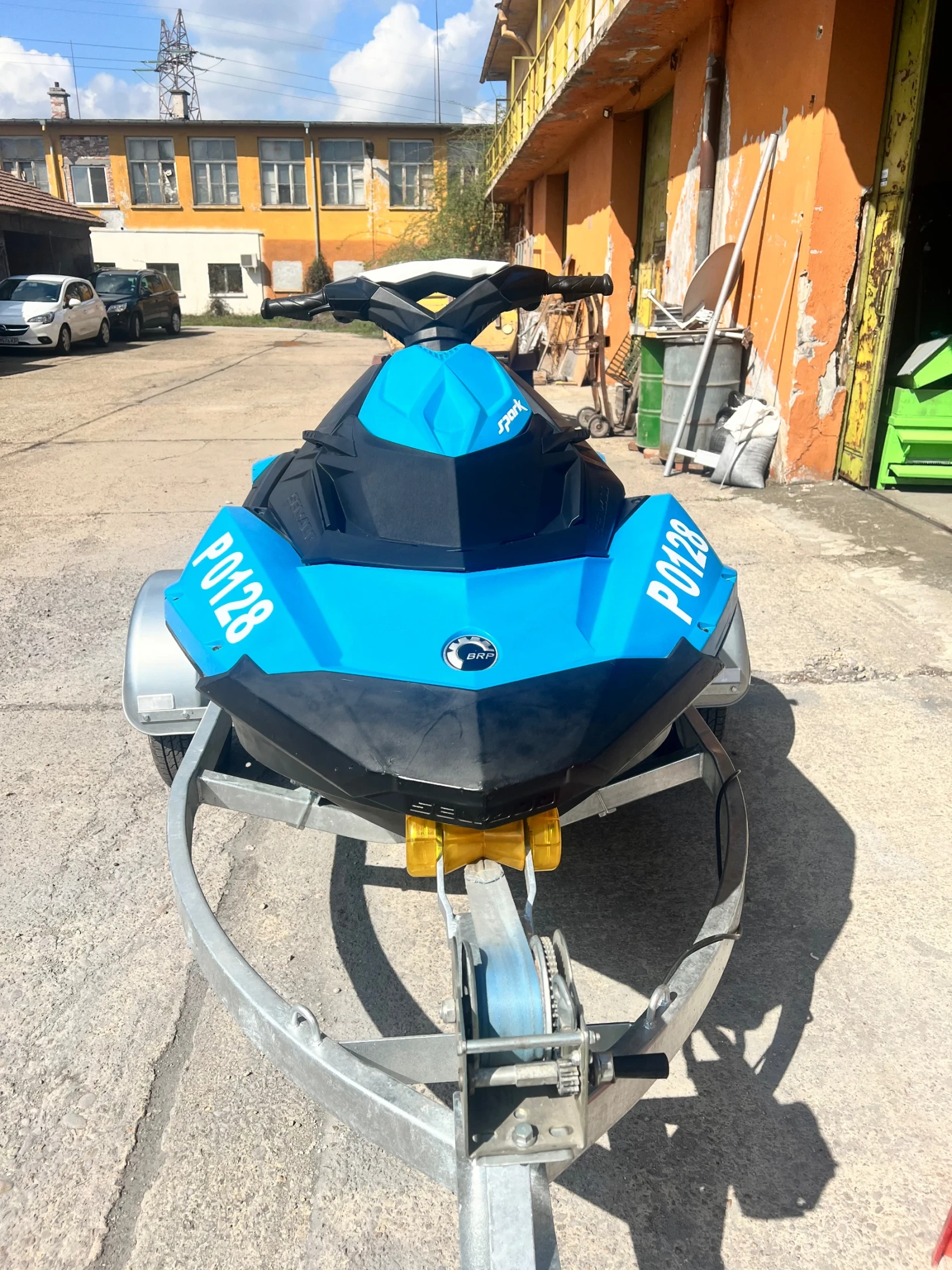Джет Bombardier Sea Doo Spark 2UP/90HP/2017/TRIXX/RIVA RACING/TOP