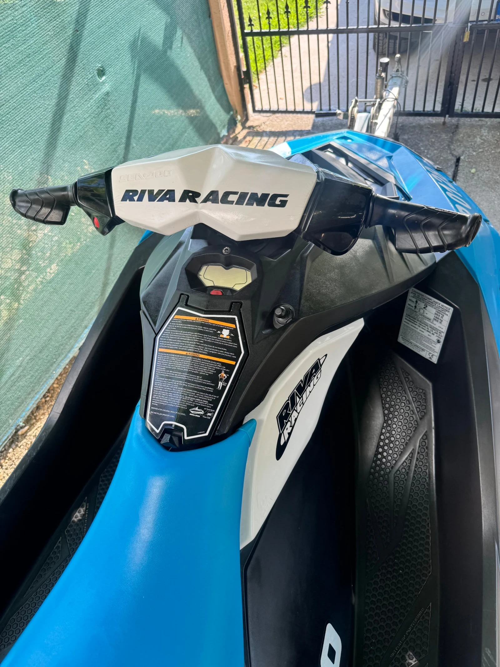 Джет Bombardier Sea Doo Spark 2UP/90HP/2017/TRIXX/RIVA RACING/TOP, снимка 9 - Воден транспорт - 55241769