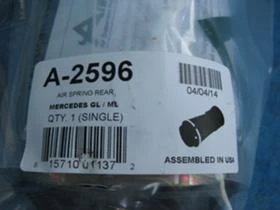 НОВИ ОРИГИНАЛНИ ЗАДНИ ВЪЗДУШНИ ВЪЗГЛАВНИЦИЗА ЗА MEERCEDES ML И GL , снимка 2