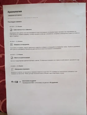 Обява за продажба на Toyota Corolla verso 2.2 D-4D  121000 км. ~8 550 лв. - изображение 10