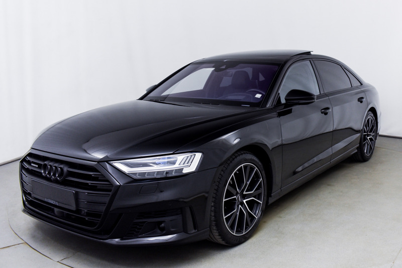 Audi A8 Black Edition S-line Long, снимка 8 - Автомобили и джипове - 45485524