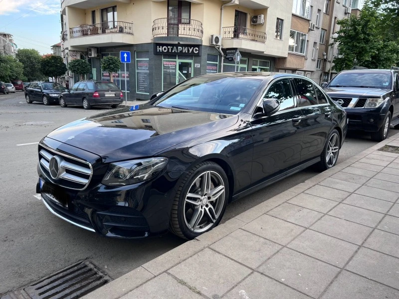 Mercedes-Benz E 350 AMG/ПЕЧКА/HEADUP/360/ПОДГР.m./BURM./DISTR+ , снимка 2 - Автомобили и джипове - 46960338