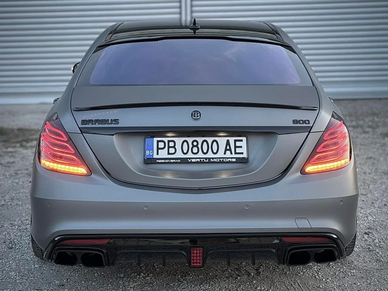 Mercedes-Benz S 500 4 MATIC // BRABUS 800 //FULL , снимка 4 - Автомобили и джипове - 48379667