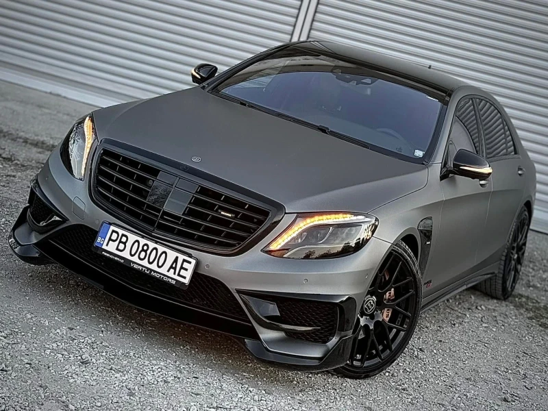 Mercedes-Benz S 500 4 MATIC // BRABUS 800 //FULL , снимка 3 - Автомобили и джипове - 48379667