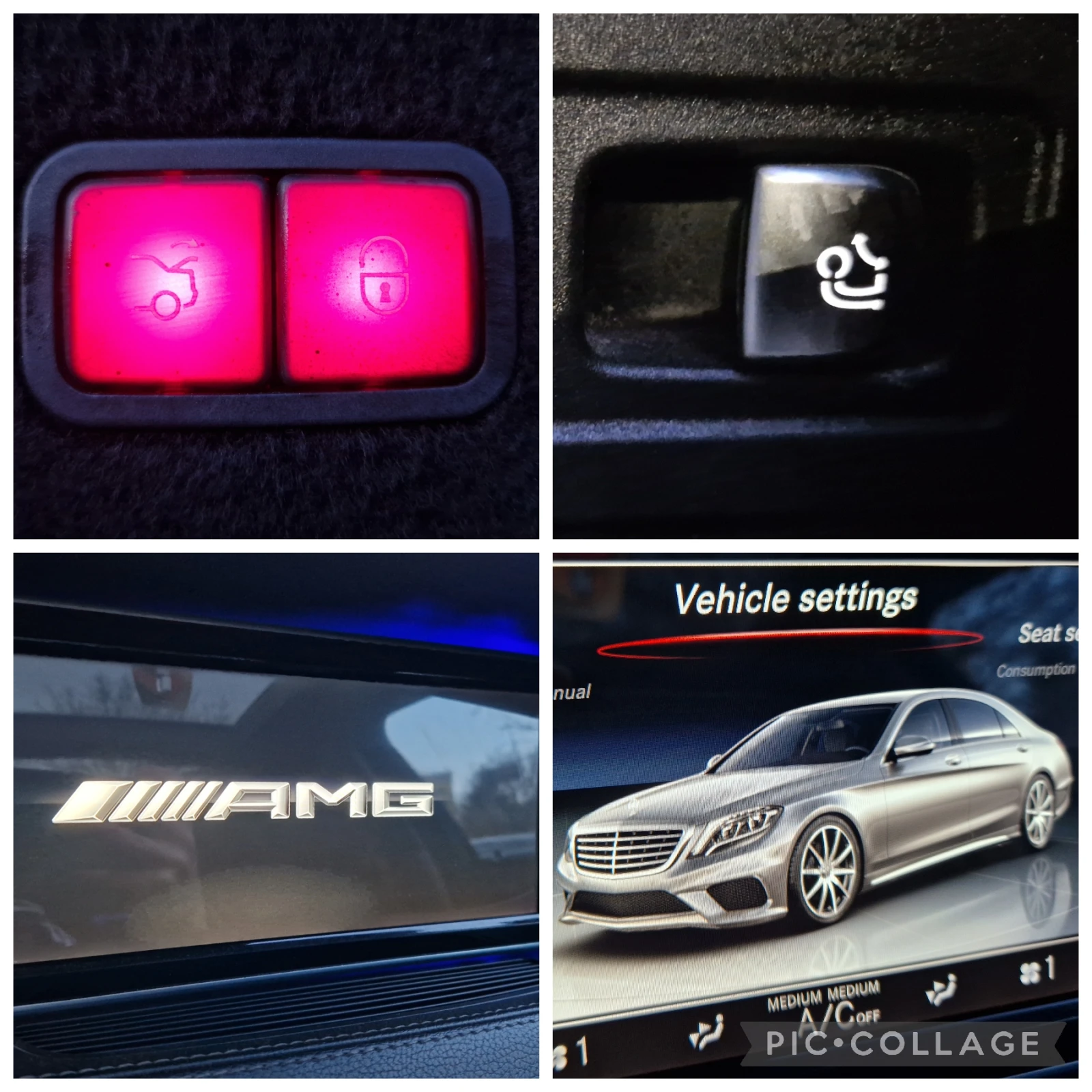 Mercedes-Benz S 350 AMG Long 4matic FULL, снимка 14 - Автомобили и джипове - 53829798