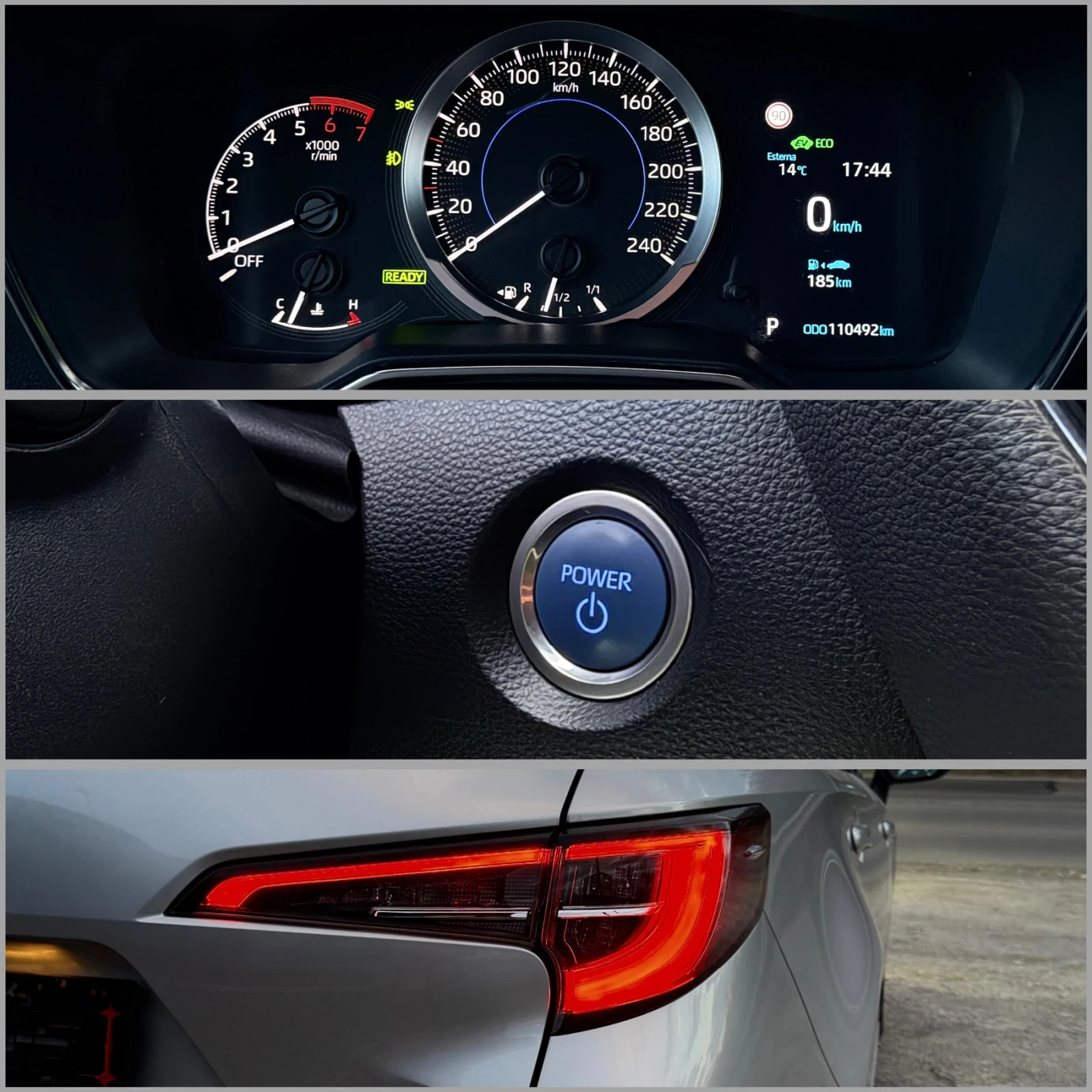 Toyota Corolla 1.8 Хибрид! В гаранция!, снимка 16 - Автомобили и джипове - 54087056