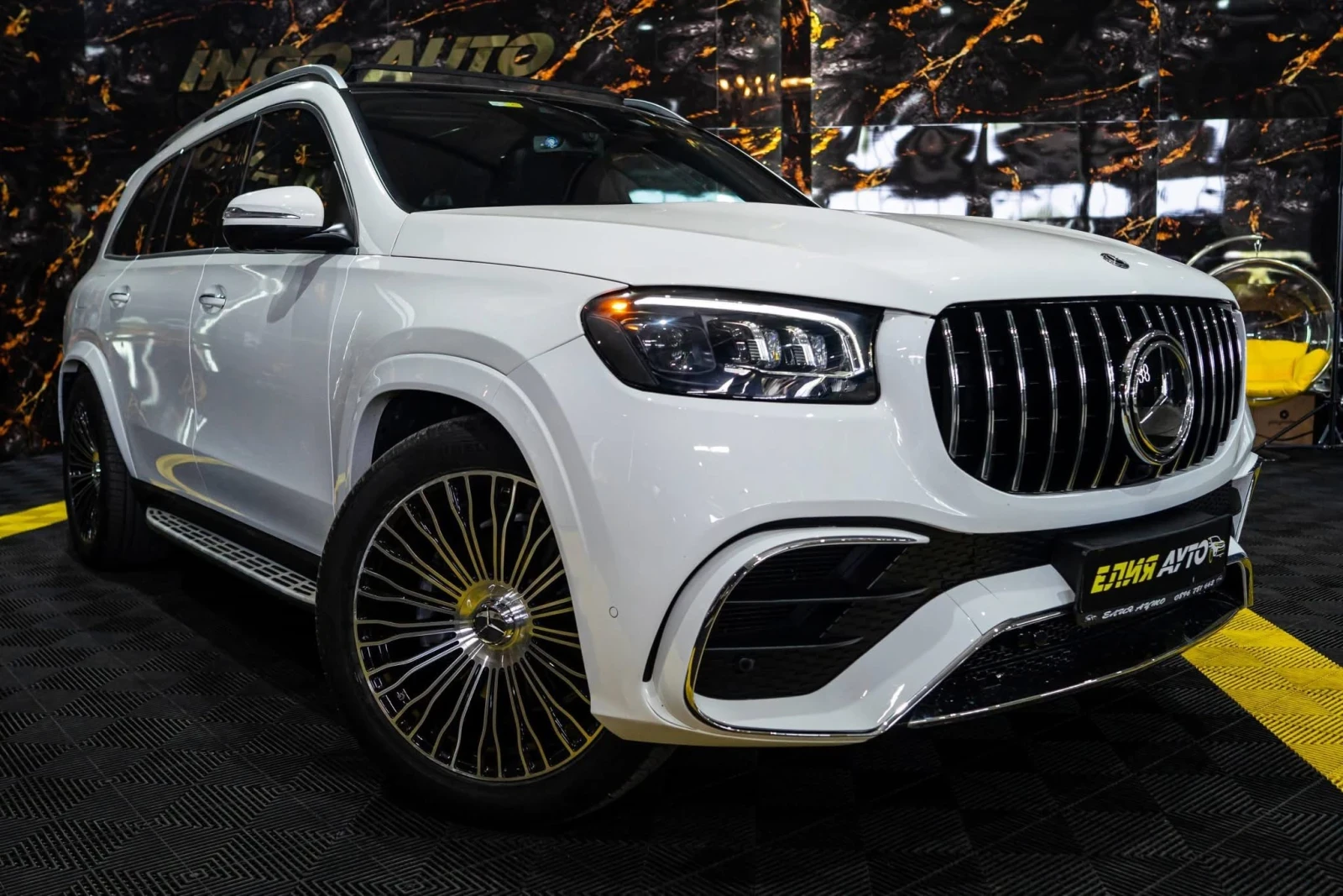 Mercedes-Benz GLS 450 I 4MATIC FULL AMG LINE LED ПАНО BURM ЛИЗИНГ 100%