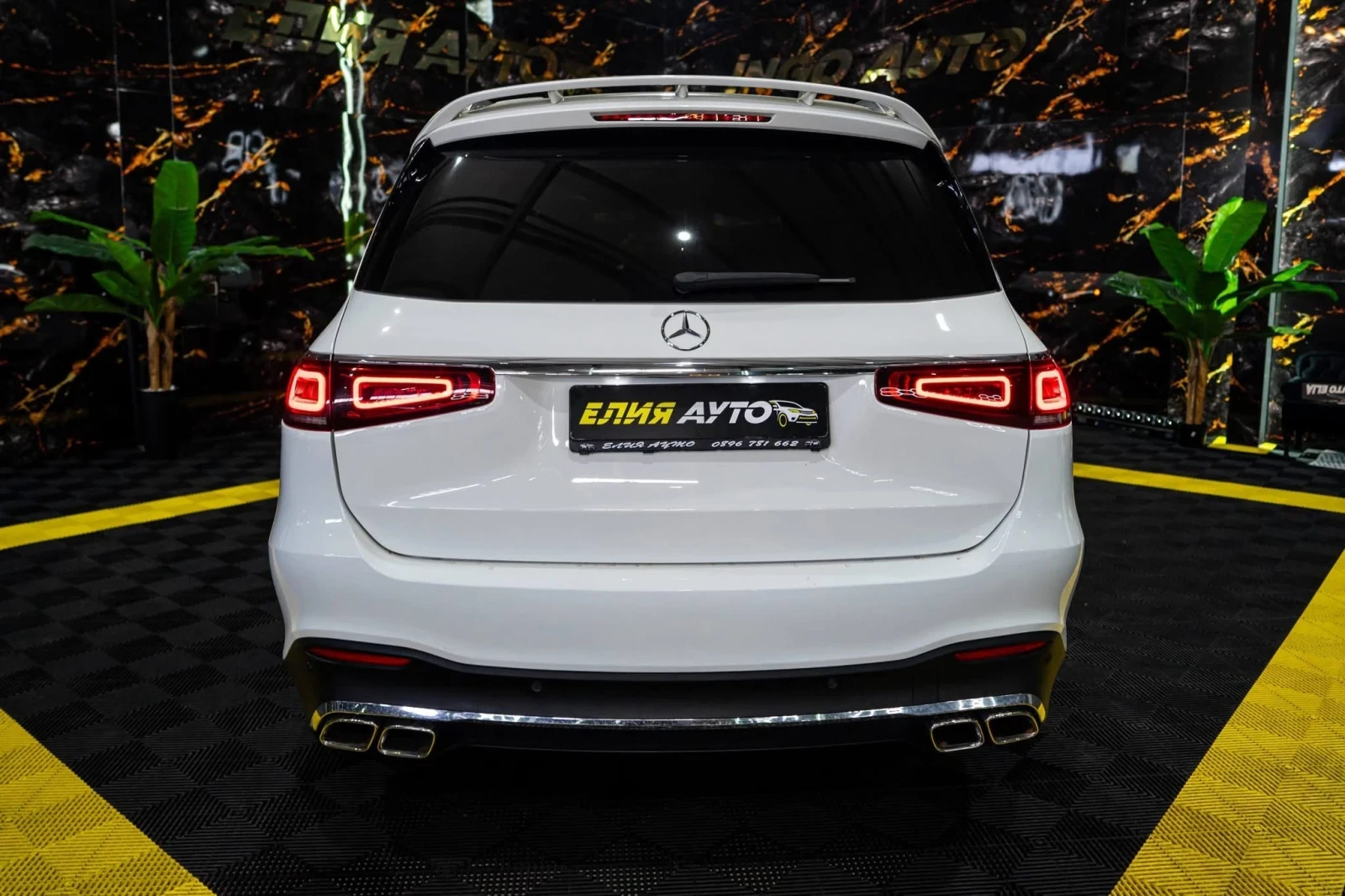 Mercedes-Benz GLS 450 I 4MATIC FULL AMG LINE LED ПАНО BURM ЛИЗИНГ 100%, снимка 8 - Автомобили и джипове - 54817857