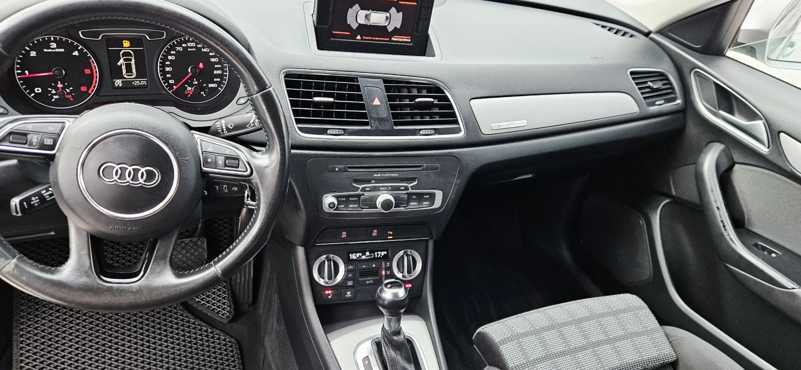 Audi Q3 2.0TDI* AVTOMAT* QUATRO* LED+ XENON * SPORT PAKET, снимка 14 - Автомобили и джипове - 55411906