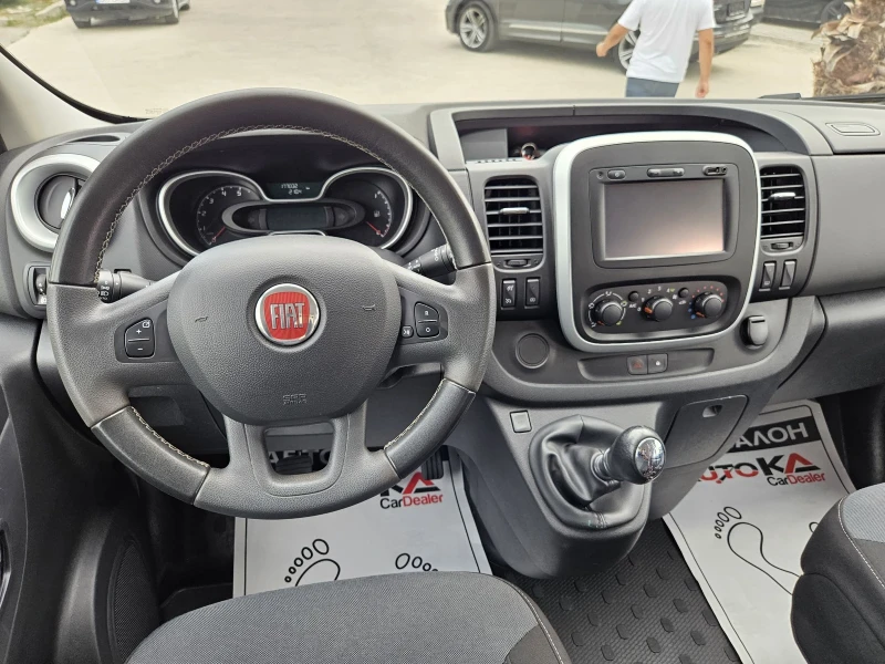 Fiat Talento 1.6D-125кс= 8МЕСТА= 6СКОРОСТИ= КАМЕРА= КЛИМАТИК, снимка 12 - Бусове и автобуси - 51278529