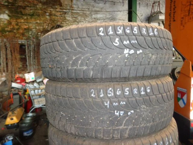 Гуми Зимни 215/65R16, снимка 4 - Гуми и джанти - 19939567