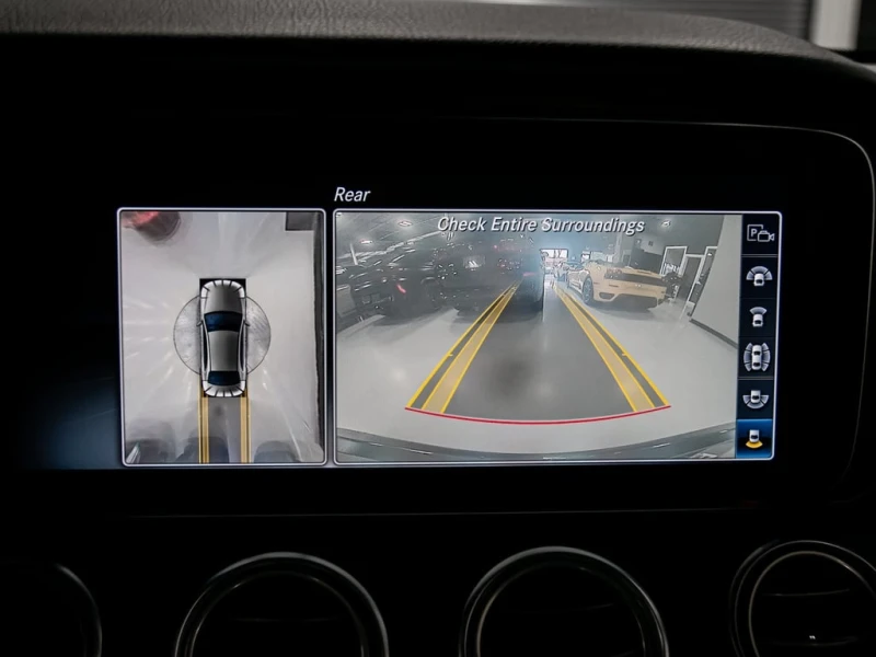 Mercedes-Benz E 450 * 4MATIC HEADS UP BLIND SPOTS NAVI REAR CAM * CARF, снимка 9 - Автомобили и джипове - 53045912