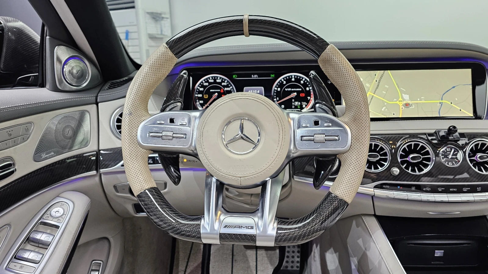 Mercedes-Benz S 63 AMG BRABUS PACK / FULL FULL FULL , снимка 8 - Автомобили и джипове - 53916098