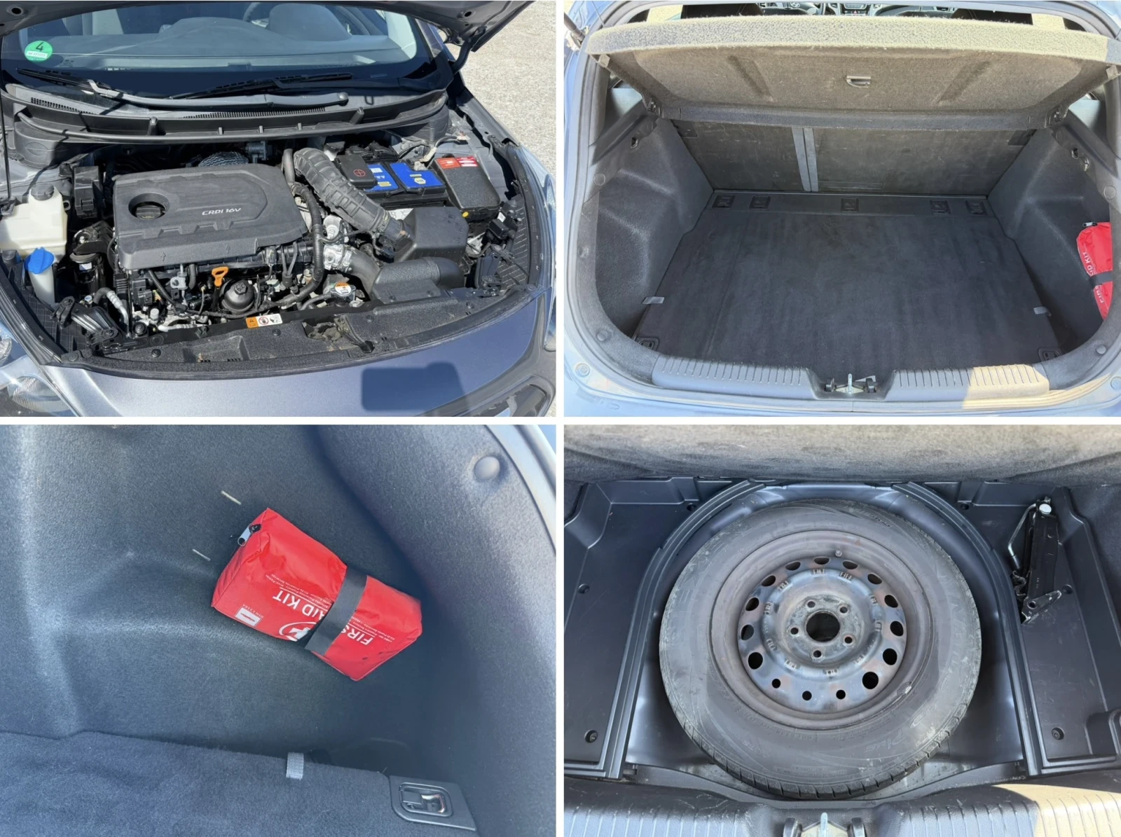 Hyundai I30 1.6D 110HP EURO 6 TUV SERVICE BOOK, снимка 17 - Автомобили и джипове - 54099412