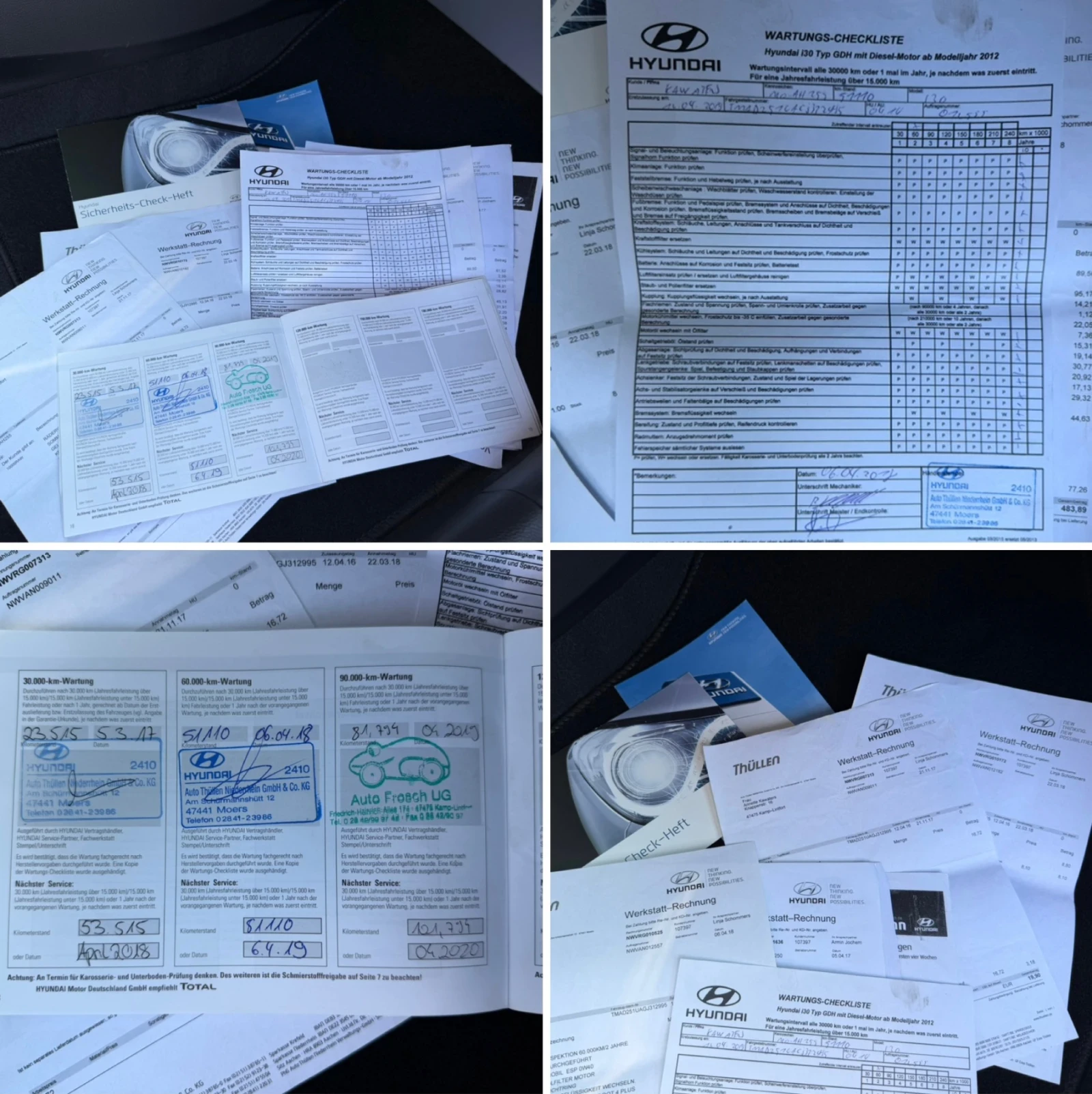 Hyundai I30 1.6D 110HP EURO 6 TUV SERVICE BOOK, снимка 15 - Автомобили и джипове - 54099412