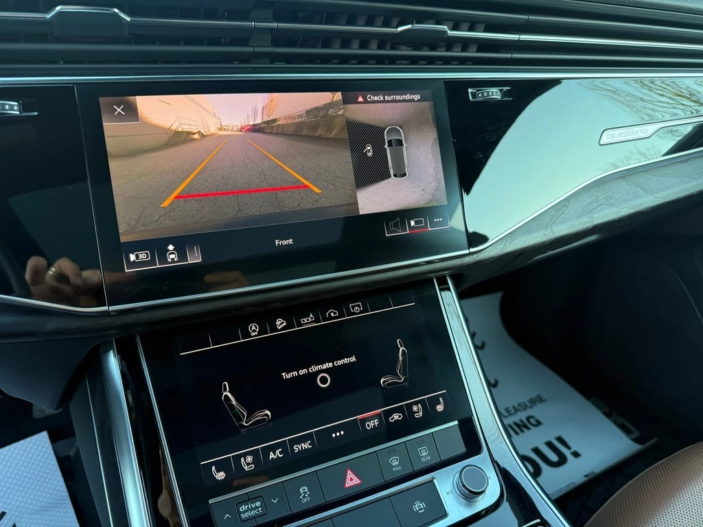 Audi Q8 * Progressiv * ОБДУХВАНЕ* ПОДГРЕВ* 360 КАМЕРИ*  - изображение 9