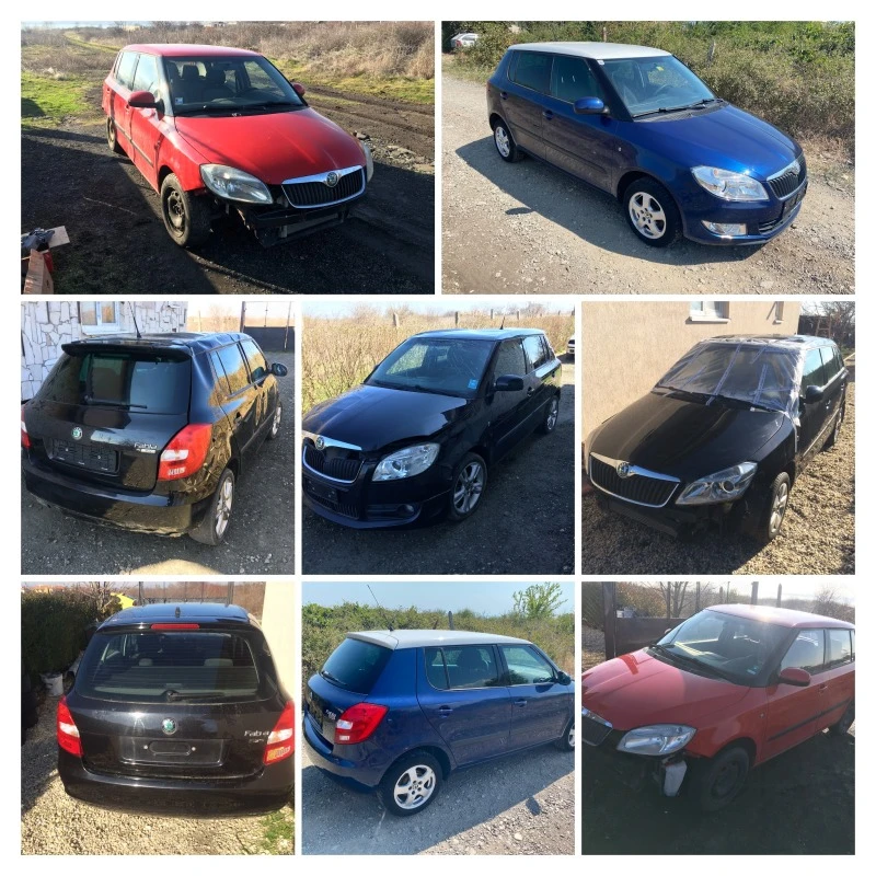 Skoda Fabia 4бр на Части, снимка 1 - Автомобили и джипове - 24308352