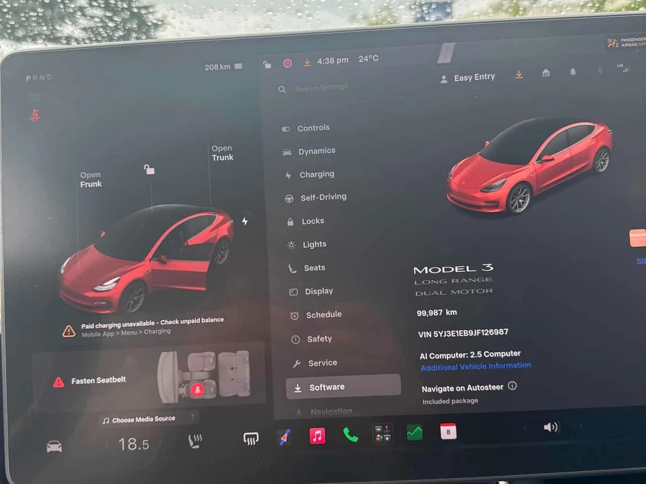 Tesla Model 3 * AWD * CARFAX * БЕЗ ПЪРВОНАЧАЛНА ВНОСКА, снимка 9 - Автомобили и джипове - 55602556
