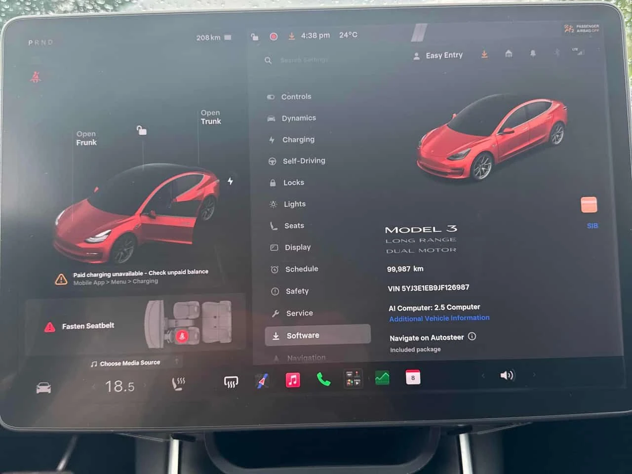 Tesla Model 3 * AWD * CARFAX * БЕЗ ПЪРВОНАЧАЛНА ВНОСКА, снимка 8 - Автомобили и джипове - 55602556