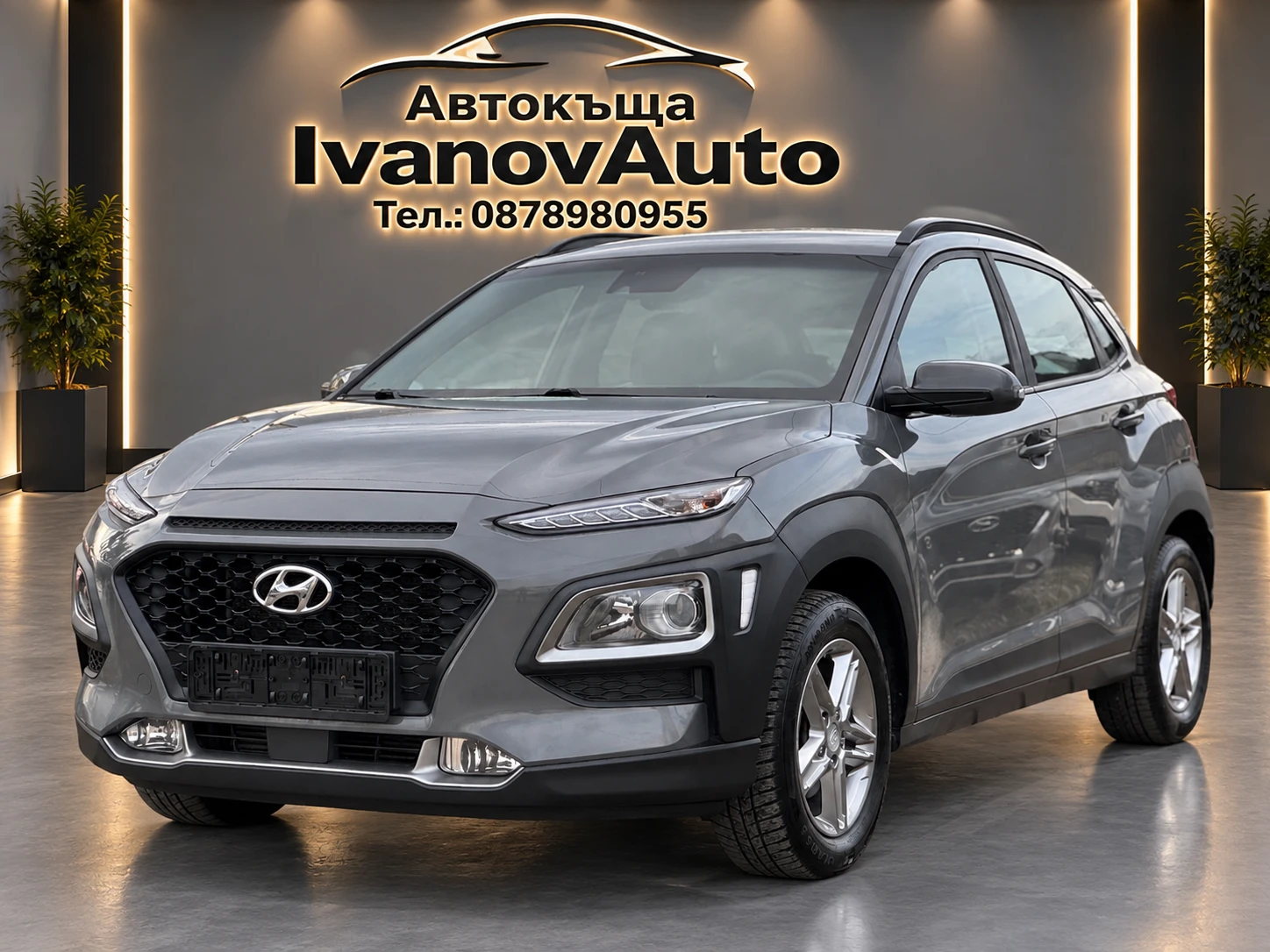 Hyundai Kona 1.6d * NAVI * KAMERA, снимка 2 - Автомобили и джипове - 52647461