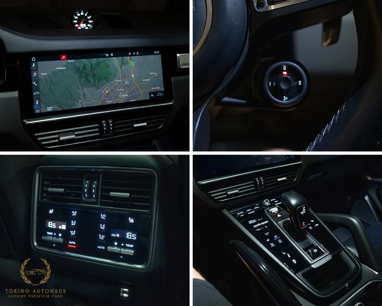 Porsche Cayenne TURBO* Sport Chrono* BURMESTER* PANO* FULLMAXX* , снимка 15 - Автомобили и джипове - 55672061