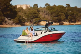 ����� �� �������� �� ������� ���� Sea Ray SPX210