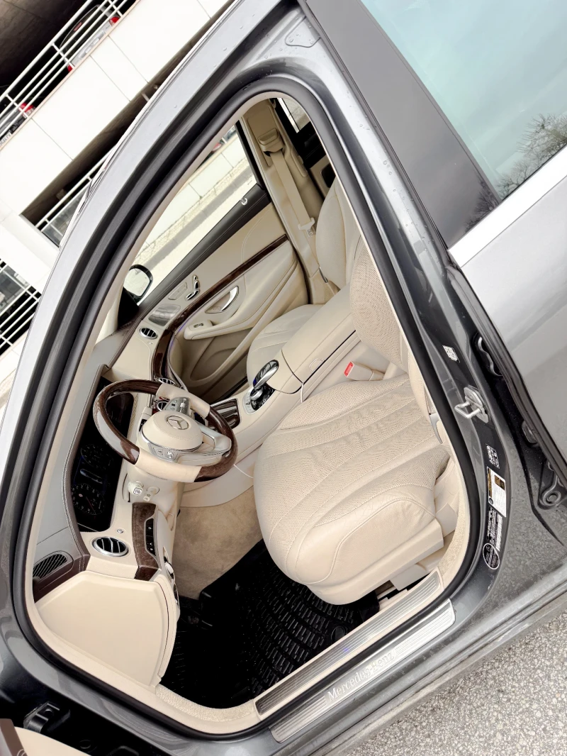 Mercedes-Benz S 450 FULL-LONG-4MATIC-BURM-PANO-DISTR , снимка 8 - Автомобили и джипове - 53479294