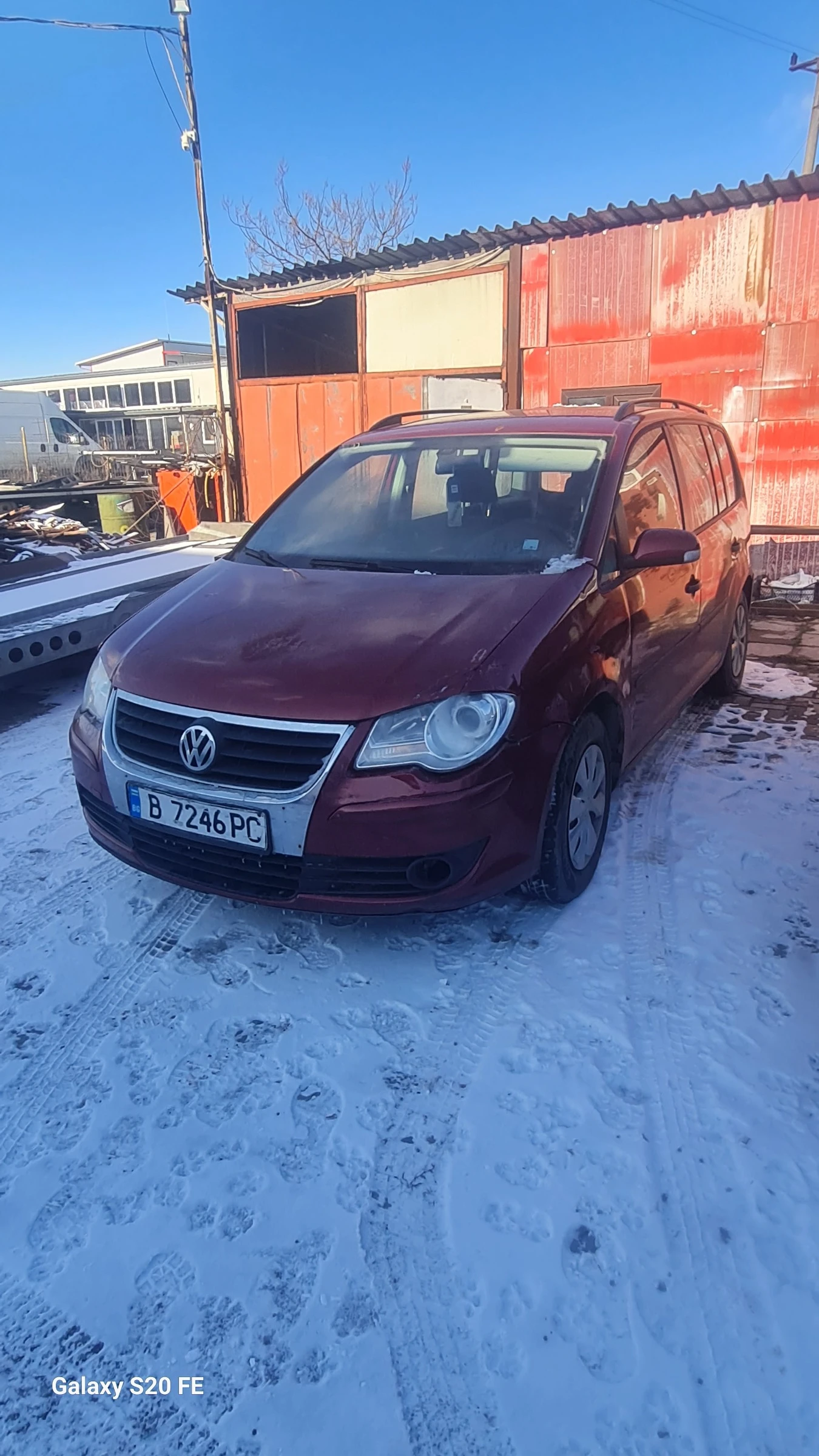 VW Touran original metan - изображение 2