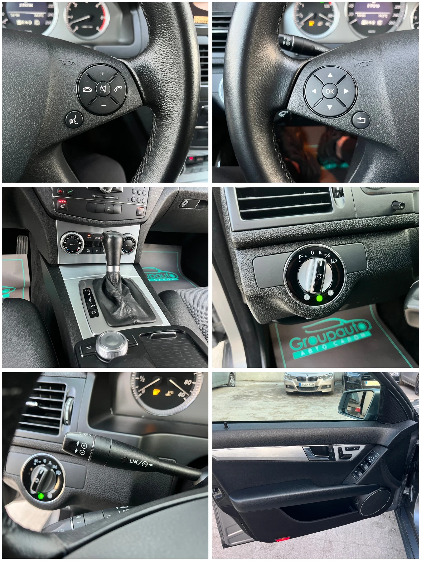 Mercedes-Benz C 350 350CDI-АВТОМАТИК/НАВИГАЦИЯ/ПАМЕТ/ПОДГРЕВ/FULL!!!, снимка 15 - Автомобили и джипове - 53728144