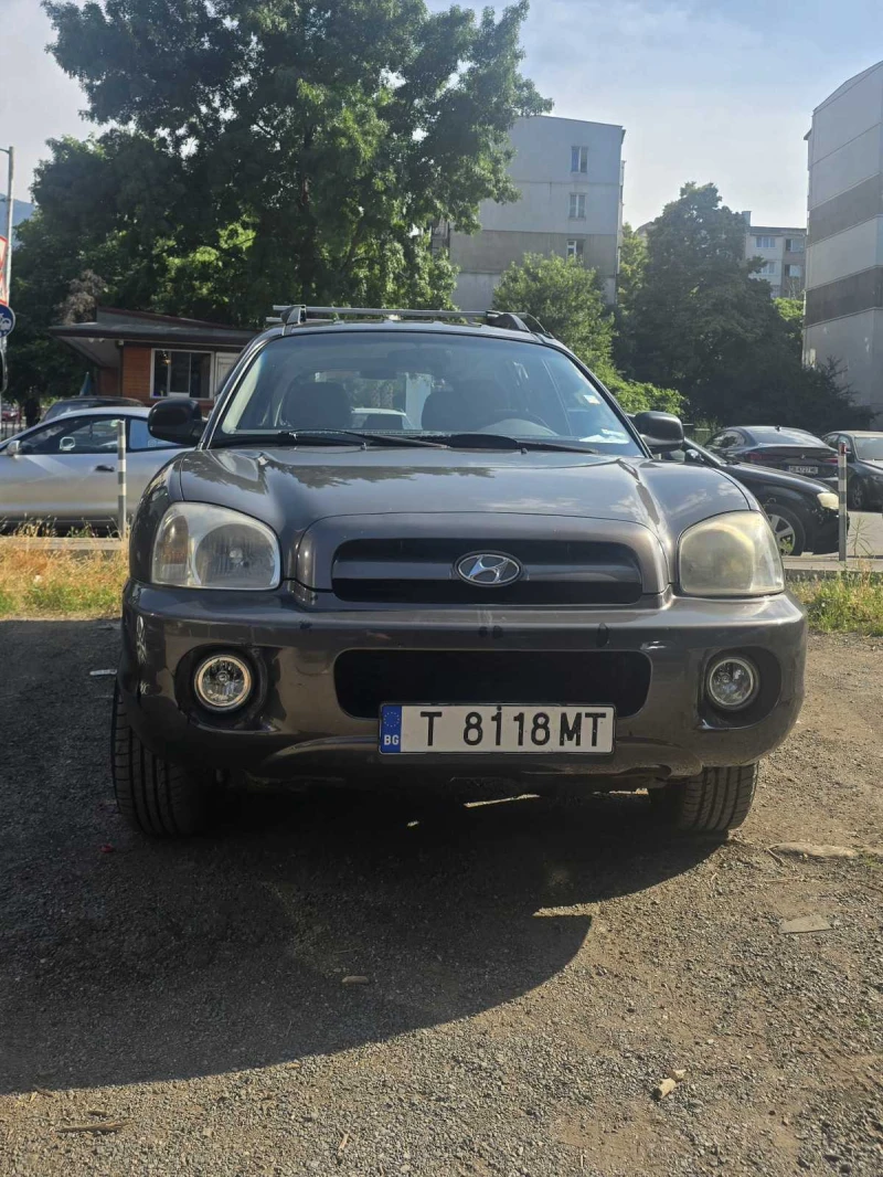 Hyundai Santa fe Джип 4х4 с газова уредба, снимка 2 - Автомобили и джипове - 52999852