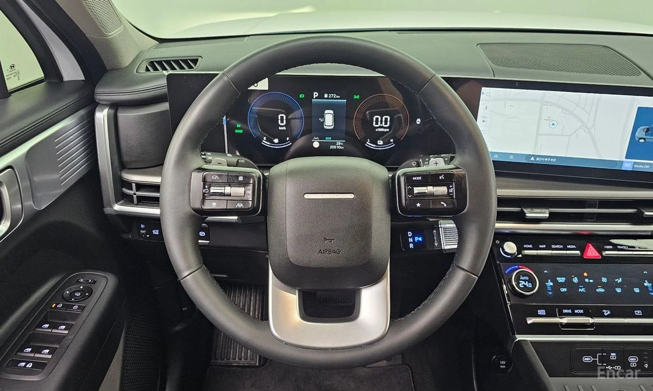Hyundai Santa fe HYBRID* EXCLUSIVE* ХЕДЪП* ОБДУХВАНЕ* LANE* ASSIST*, снимка 7 - Автомобили и джипове - 55531396