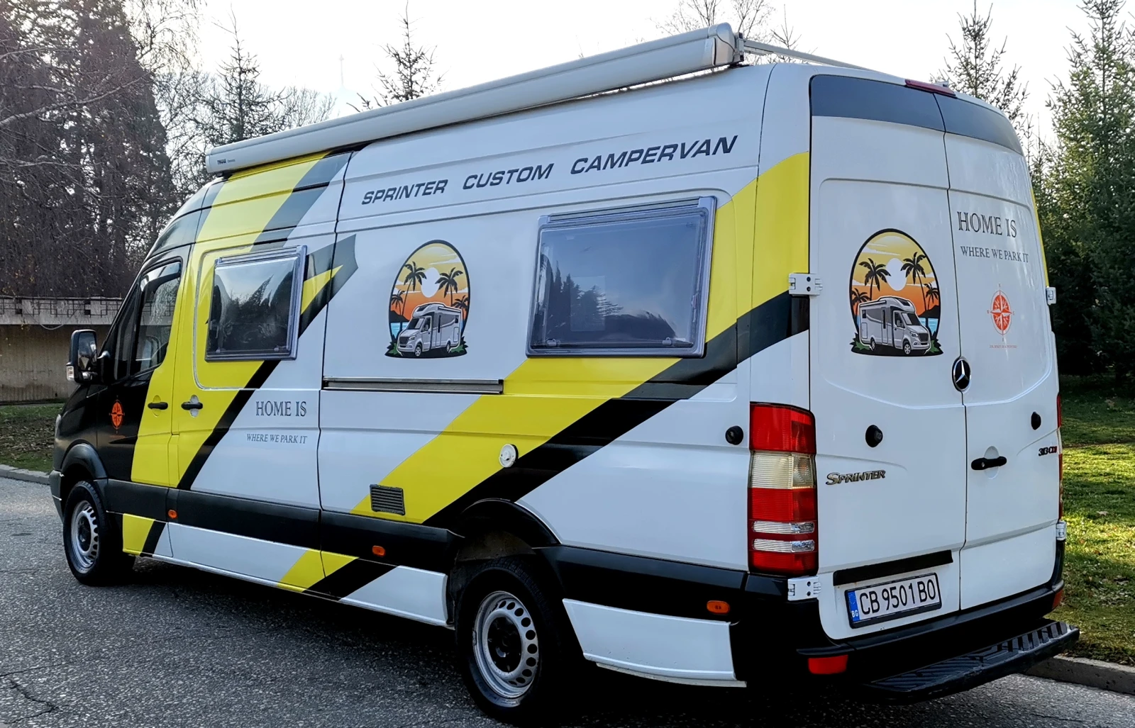 Кемпер Mercedes-Benz SPRINTER 313 CDI CAMPERVAN, 5 местен, снимка 3 - Каравани и кемпери - 56220028