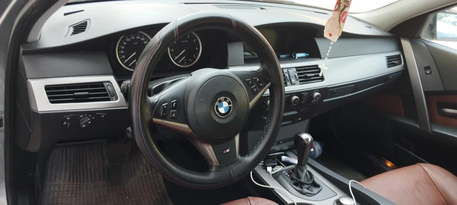 BMW 525  Ac Shitzer. Регистриран Обслужен Газ м54  - изображение 6