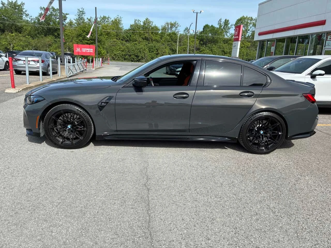 BMW M3 Competition/CARFAX/LASER/ШИБИДАХ/360, снимка 3 - Автомобили и джипове - 54759773