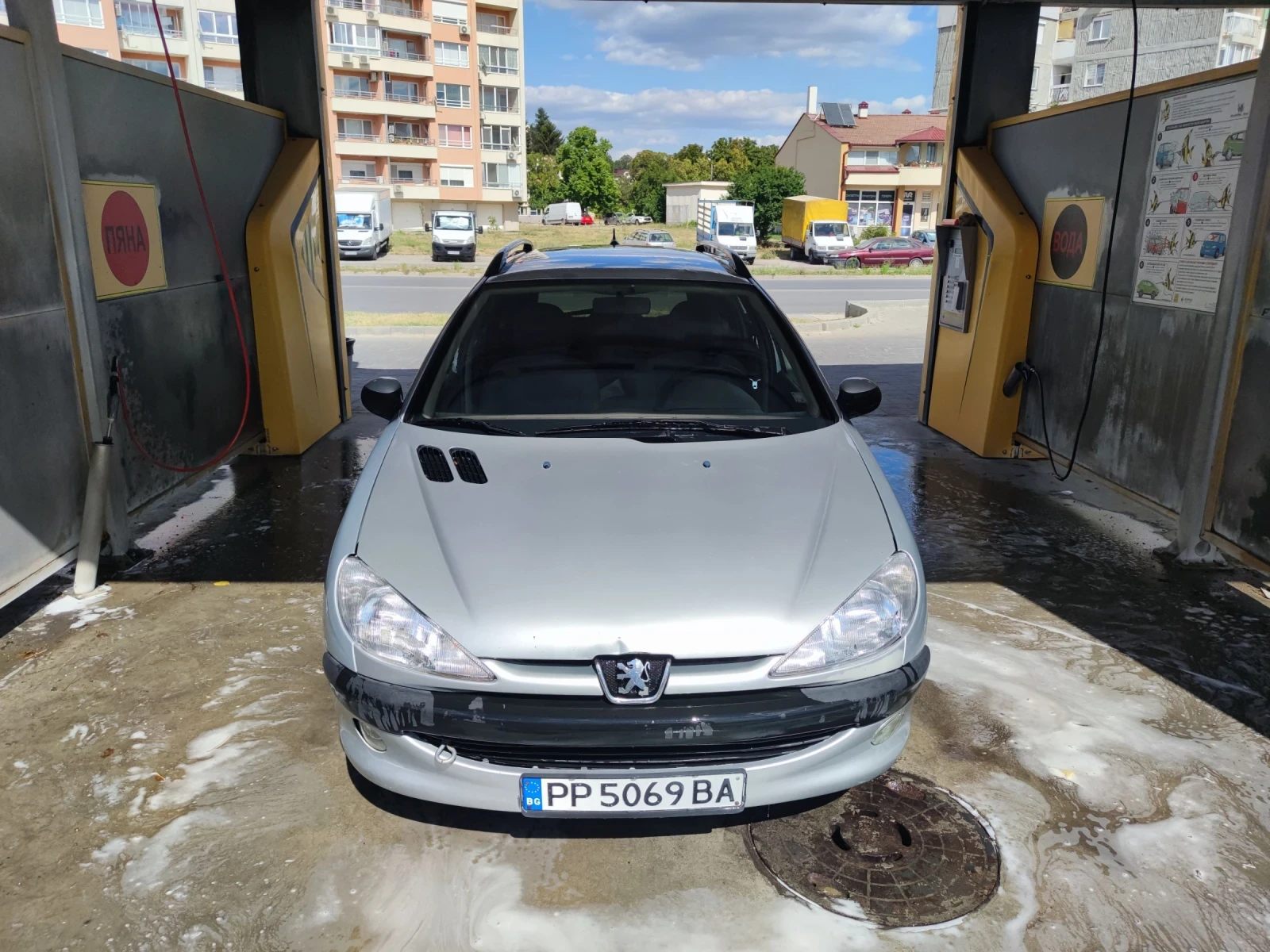 Peugeot 206 SW, снимка 6 - Автомобили и джипове - 55833020