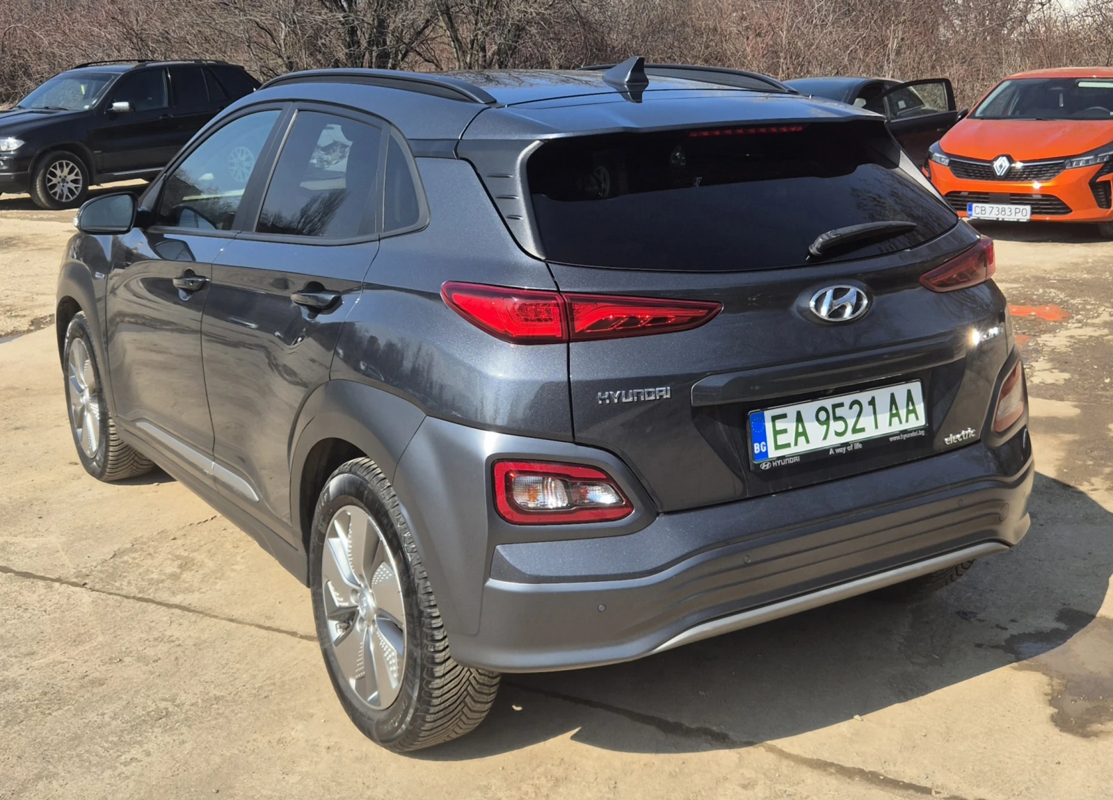 Hyundai Kona 39kWh, Гаранция, Термопомпа, снимка 4 - Автомобили и джипове - 53746288