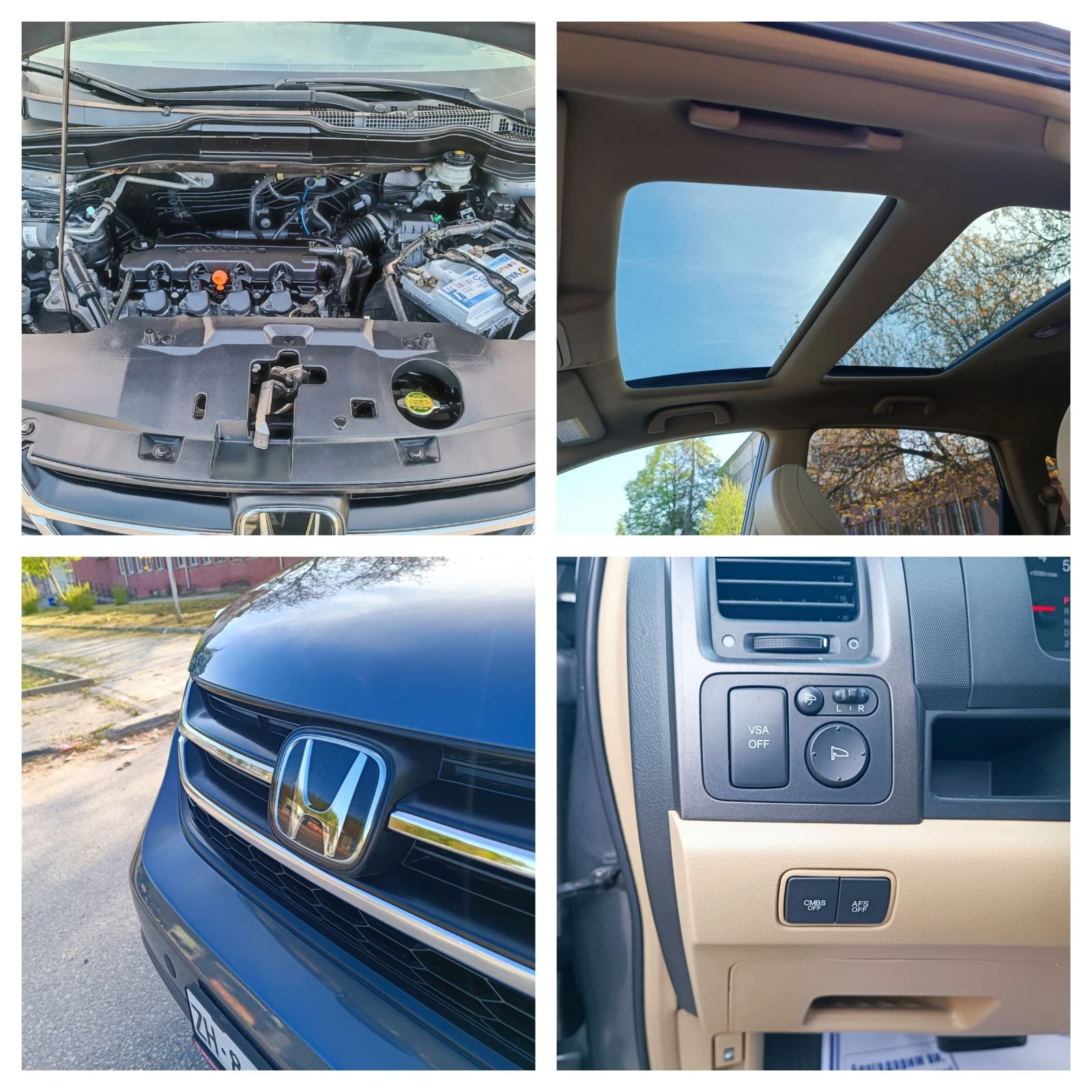 Honda Cr-v 2.0i-150кс-ШВЕЙЦАРИЯ-АВТОМАТ-4Х4-FACELIFT-FULL , снимка 17 - Автомобили и джипове - 54308566