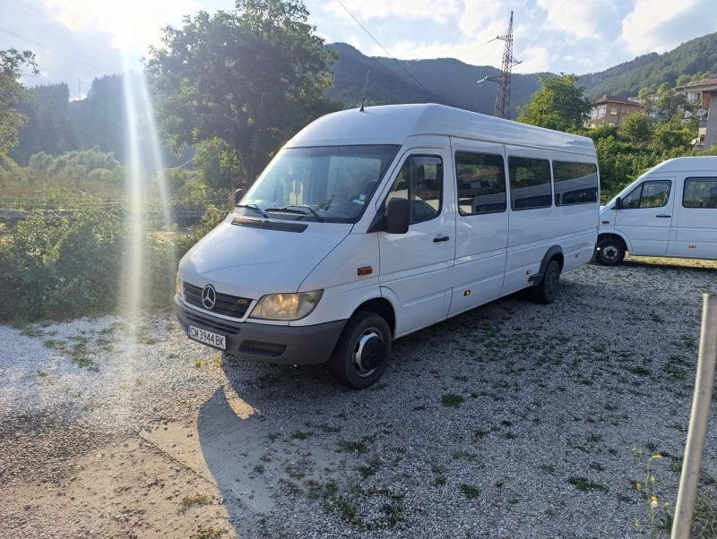 Mercedes-Benz Sprinter 416 22+ 1, 2 КЛИМАТИКА, 2 ПЕЧКИ, , снимка 2 - Бусове и автобуси - 52068551