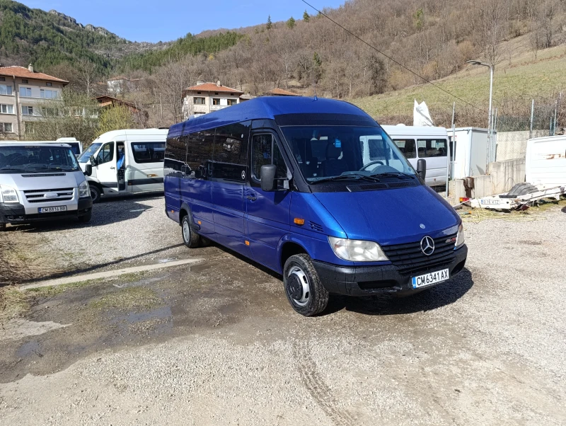 Mercedes-Benz Sprinter 416 22+ 1, 2 КЛИМАТИКА, 2 ПЕЧКИ, , снимка 10 - Бусове и автобуси - 52068551